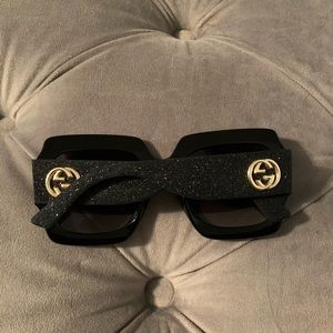 Authentic Gucci Glitter Sunglasses